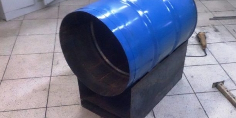 Napravite sami pušnicu iz bačve od 200 litara: crteži, fotografije, video zapisi